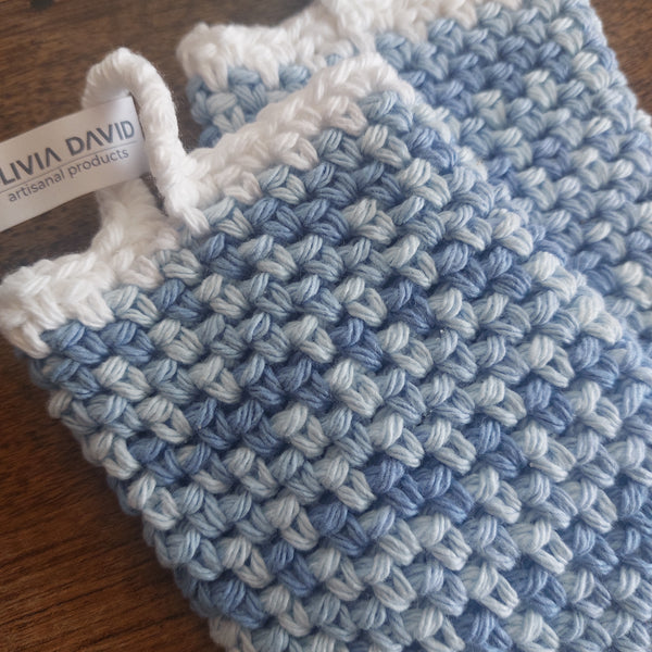 Soap Bag - Faded Denim