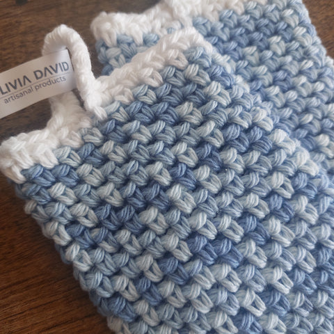 Soap Bag - Faded Denim