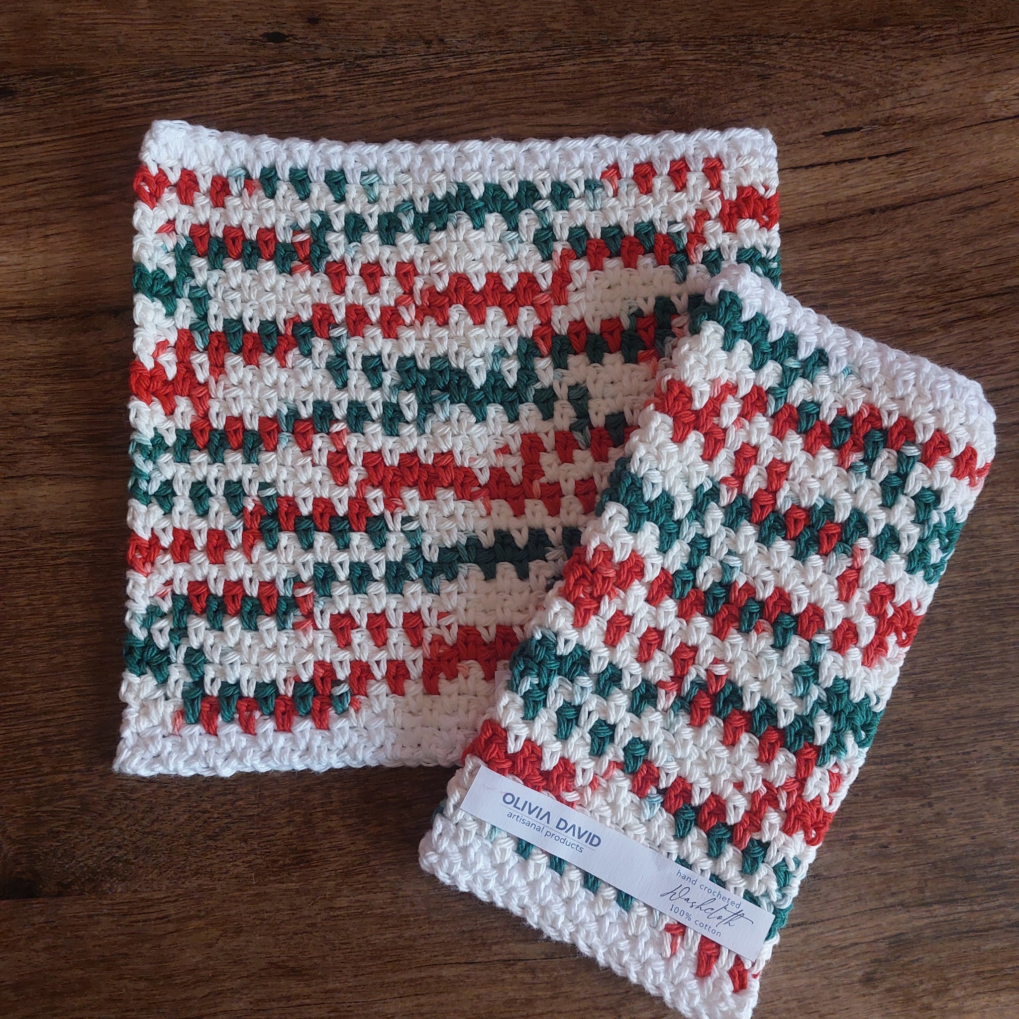 Washcloth - Mistletoe