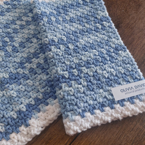 Washcloth - Faded Denim